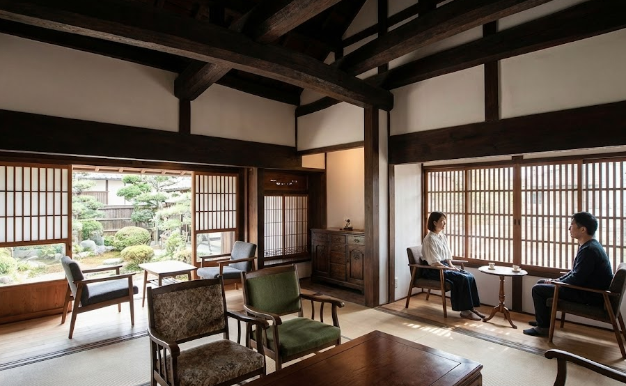 深谷のカフェで古民家の趣を感じながら過ごす極上の癒やし時間